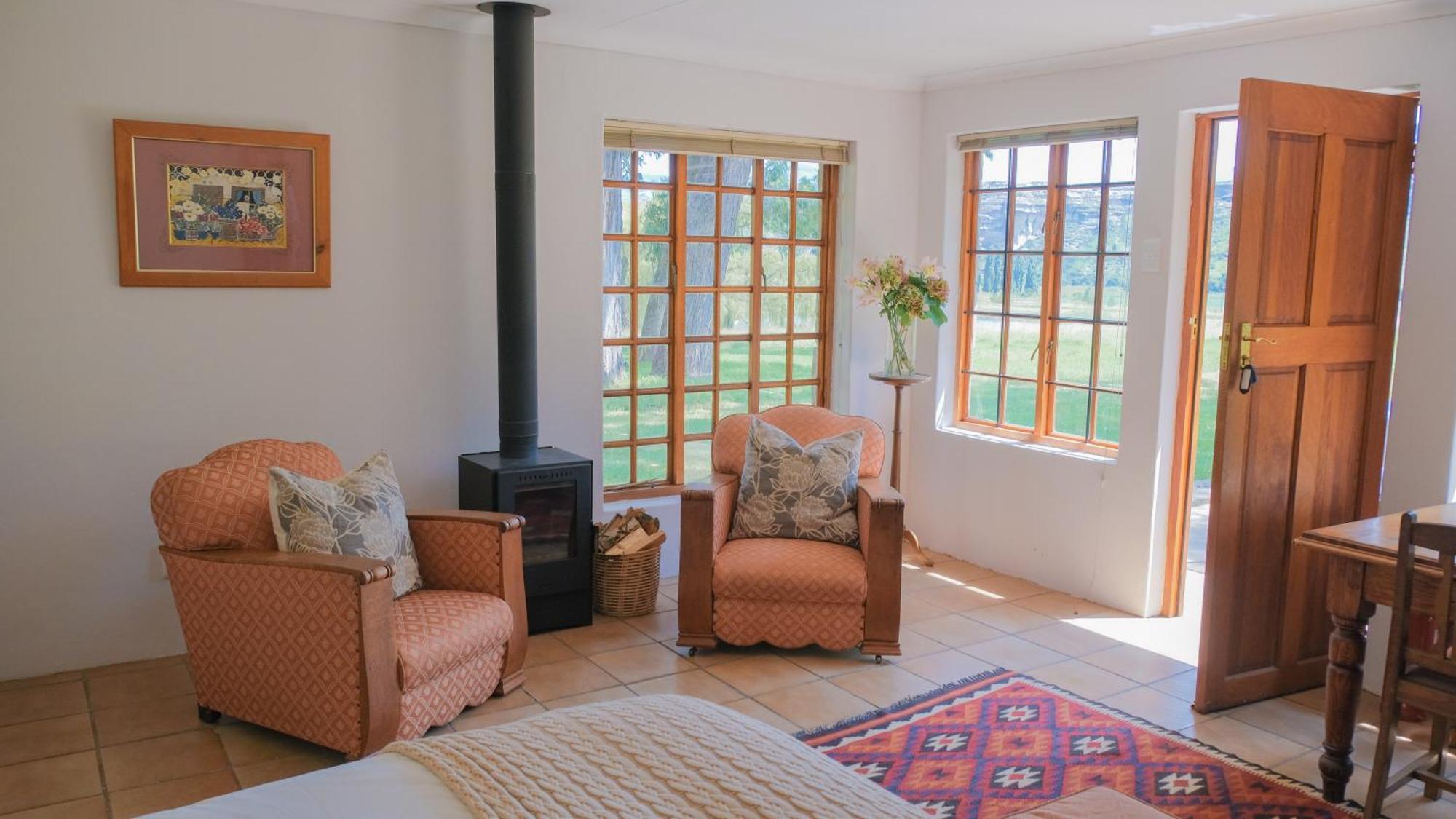 St Fort Farm Guesthouse Clarens Bagian luar foto